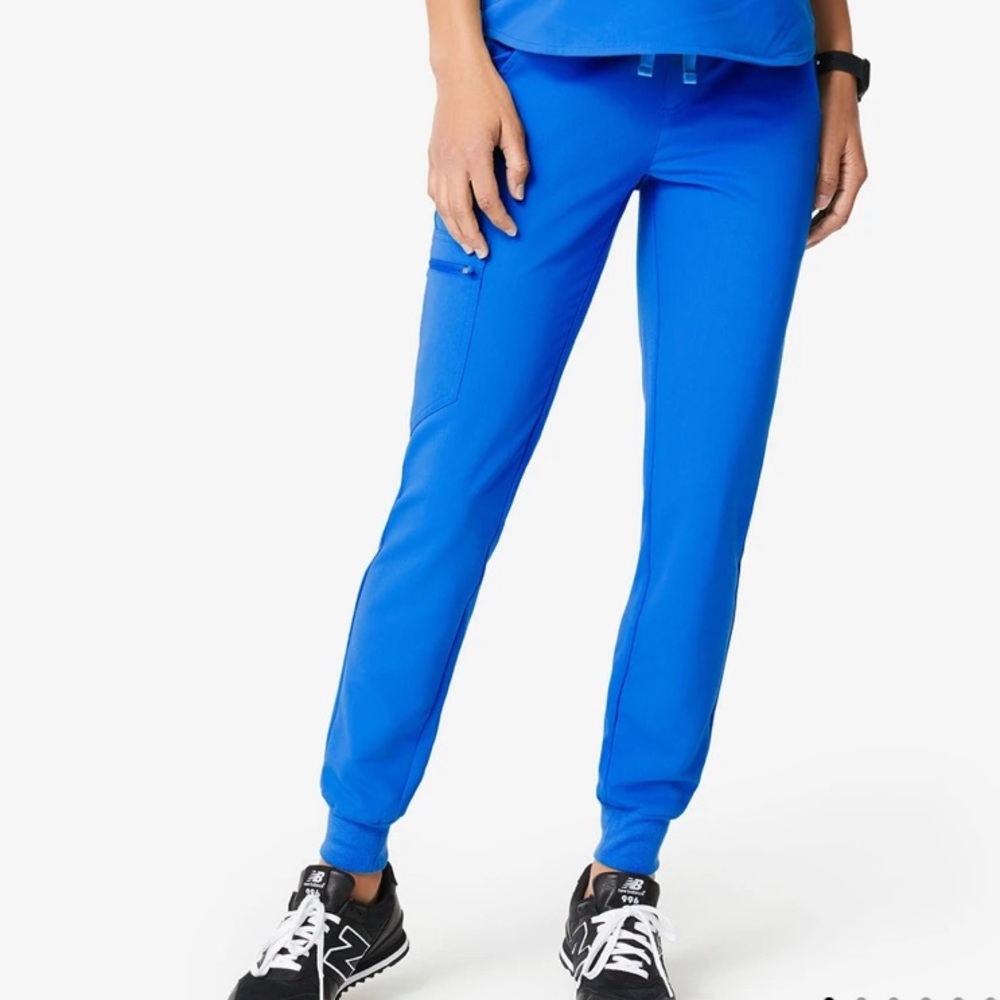 Figs Royal Blue Jogger Scrub Pants